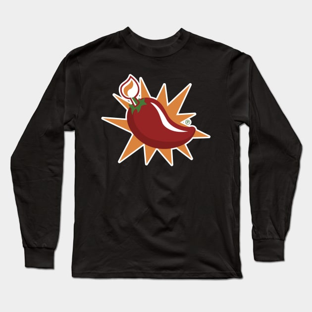 Taco Bomb Long Sleeve T-Shirt by MBK